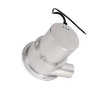 Generador hidráulico de CC de 12 V, 24 V, 5 A, para corriente de energía, sustituye al panel solar de 19 V y 38 V, cuerpo de metal para sistema de riego de granja de cabina fuera de la red, plateado