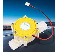 Generador Hidroeléctrico Cro, Micro Turbina Hidráulica, Turbina Hidroeléctrica Mini, Turbina Eau, Generador de Turbina F50 Micro Hidro Dc, Bomba de Flujo de Agua, Turbina (F50 5V amarillo transparente