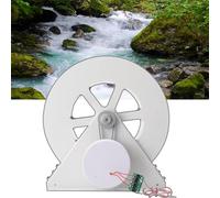Generador hidroeléctrico de rueda de agua, generador de rueda hidráulica de 50W/100W, generación de energía de disco de baja velocidad, fuente de alimentación de baja (100w)
