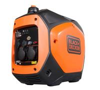 Generador Inverter Black&Decker 2000W ligero y silencioso para electrónica y caravaning