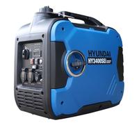 Generador Inverter Gasolina 3,4kW 6HP 163cc 8L Compacto y Silencioso HYUNDAI HY3400SEi