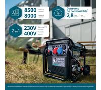 Generador inverter KS 8100iE 1/3 ATSR