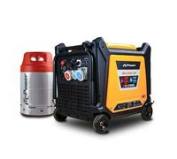 Generador ITCPower It-gg120ei-df Gasolina Inverter Dual Fuel 13 kW Full Power