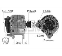 Generador MESSMER De Luz 90A 14V Para VW Golf IV 1.4 16V 1.6 1.9 TDI 2.0