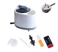 Generador profesional de vapor de doble filtración, capacidad de 3 litros, máquinas domésticas para uso privado, termostato para el hogar, viajes, relajación muscular, salida de fumigación, máquina
