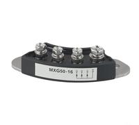 Generador sin escobillas puente rectificador MXG/MXY 50A Módulo giratorio con 4 tornillos, protección de resina epoxi y base de cobre para equipos eléctricos industriales (MXG50A)