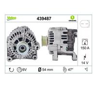 Generador trifásico VALEO ORIGINS NEW VALEO 439487