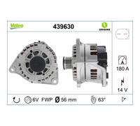 Generador trifásico VALEO ORIGINS NEW VALEO 439630