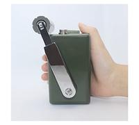 Generadores al aire libre Generador de manivela portátil 30W Pequeño dínamo Cargador de teléfono de emergencia manual for exteriores con regulador de voltaje de DC-DC de 3-28V Energía de respaldo(Only