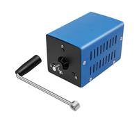 Generadores de manivela de 28 V, 20 W, generador de corriente manual de alto rendimiento, fuente de alimentación manual, generador de carga al aire libre, dinamotor de carga de emergencia, para