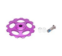 General 13T bicicleta desviador trasero rodamiento guía rueda aleación accesorios de bicicleta para de transmisión 8/9/10/11 velocidad (Purple)