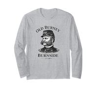 General Ambrose Burnside Old Burney Guerra Civil Manga Larga