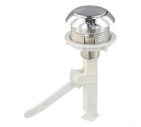 General - Botones de inodoro con sistema de doble descarga - Montaje de botón de fácil montaje para el hogar para cisternas de hotel, 12 cm