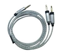 General - Cable de auriculares de 3,5 mm con tecnología de reducción de ruido, cable de sonido reforzado de PVC fuerte para Focal Elegia Focal, compatible con Oxígeno Easy Copper Sound Wire