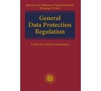 General Data Protection Regulation. GDPR: Article-by-Article Commentary