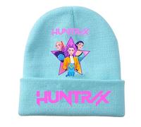 General Gorro de punto de pura lana Witch Hunt, gorro de pescador de invierno, gorro de lana cálido for exteriores de color sólido de moda Demon Hunter(W)