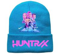 General Gorro de punto de pura lana Witch Hunt, gorro de pescador de invierno, gorro de lana cálido for exteriores de color sólido de moda Demon Hunter(G)