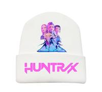 General Gorro de punto de pura lana Witch Hunt, gorro de pescador de invierno, gorro de lana cálido for exteriores de color sólido de moda Demon Hunter(A)