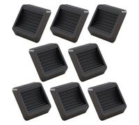 General - Juego de almohadillas para ruedas de muebles de 12,5 cm, antideslizantes, silenciosas, para sillas y sofás, defensa del suelo para rueda de silla