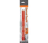 General Pencil Charcoal Pencil 2-Pack, 6B