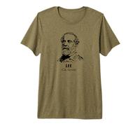 General Robert E. Lee Guerra Civil de los Estados Unidos Ejército de Virginia Camiseta Premium