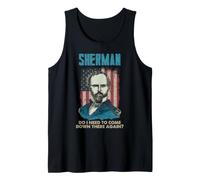 General Sherman Civil War History Come Down Again Cita Camiseta sin Mangas