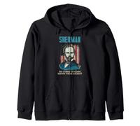 General Sherman Civil War History Come Down Again Cita Sudadera con Capucha