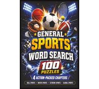 General Sports Word Search: "Travel Size Pocket Edition: 100 Themed Puzzles for Fans, Adults and Seniors"