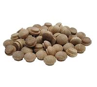 General Tools 3/8-Inch Button Plugs, Roble, Paquete de 50 (311038)