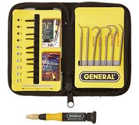 General Tools 63517 Juego de púas y destornilladores con funda