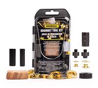 General Tools 81264 Herramientas con múltiples Ojales, Varios Colores, Multi Grommet Kit, 3/8" and 1/2"