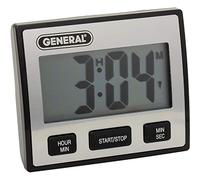General Tools Temporizador LCD, impermeable con pantalla gigante (TI110)