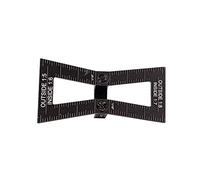 General Tools Woodworking Dovetail Marker Jig, Accurate and Precise Guide for 1:5, 1:6, 1:8, 1:10 Slopes, for DIY and Pro