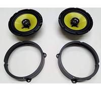 GENERALCAR Kit de altavoces altavoces delanteros o traseros para Alfa Romeo 147-159 120 vatios con adaptadores