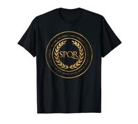 Generales romanos de la antigua Roma Símbolo SPQR Camiseta