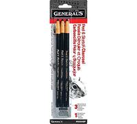 General's Peel & Sketch Charcoal Pencils 3/Pkg-