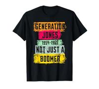 Generation Jones no es Solo un Boomer 1954-1965 Nostalgia Camiseta
