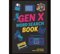 Generation X Word Search Book