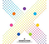GENERATIONS from EXILE TRIBE - 【Amazon.co.jp限定】X(CD+Blu-ray)(通常盤)(限定配送BOX+ビジュアルシート(8種のうち1種ランダム))