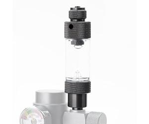 Generator For Plants- Aquarium Air Valve, Diffuser Regulator | Check Valve Included Carbon Dioxide Bubble Counter, Single/Double Head, Aquarium Diffuser, Fish Tank, Plant Fertilizer