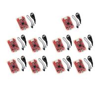 Generchin 10X Programador ICP de NuMicro Nu-Link Nu Link Nuvoton Descargador de Emuladores ICP Soporte para Programación en Línea/Fuera de Línea Serie M0/