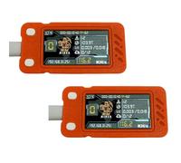 Generchin 2 Piezas de Minero Mejorado de 117 /S con Pantalla A Color, Miniminero de Lotería BTC en Solitario, Minero de Bitcoin BTC, Minero