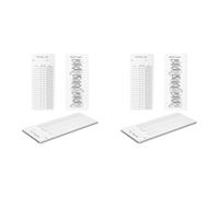 Generchin 24 Marcadores de de Lectura de 2025 Piezas, Rastreador de Libros para Colorear y Registro de Lectura de Calificación Marcador de Página de de Lectura Divertida