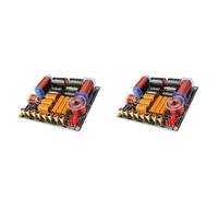 Generchin 2X Altavoz Profesional de VíAs de 450 W Divisor de Alta Potencia 750 Hz/5000 Hz Teatro en Casa de Escenario Filtro Cruzado de Audio de 3 Unidades