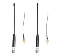 Generchin 2X Antena de 915 MHz, Ganancia de 8 DBi, Antena de Látigo Suave de Alcance con Cable Adaptador SMA, Omni SMA para Meshtastic