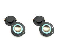 Generchin 2X Bobina de Voz de Agudos de Núcleo de 44,4 mm y 44,5 mm Bobina de Voz de Tweeter de Alambre Redondo de Aluminio Revestido de Cobre Entrada de Película de Titanio Bobina de 44,4