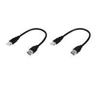 Generchin 2X Cable Adaptador USB Firewire IEEE 1394 Hembra de 6 Pines A USB 2.0 Am Cable Adaptador Conecta y Reproduce para CáMara Digital