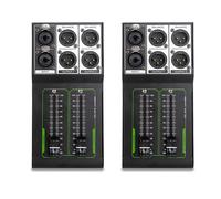 Generchin 2X Controlador de Volumen Pasivo Sin Entrada Ni Salida de Ruido Calidad de Sonido Sin Pérdida Controlador de Ajuste de Volumen del Mezclador