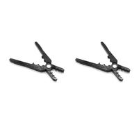 Generchin 2X CT-301 Herramienta Manual para Redondear Tubos de Cobre Alicates de Reparación de Tubos Planos 6 Especificaciones Diámetro 1/4 3/8 1/2 5/8 3/4 7/8 Pulgadas