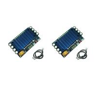 Generchin 2X Módulo de Placa Amplificadora de Audio de Alta Potencia de 12 V y 4 Canales para Automóvil XH-M180 TDA7850 4x50W